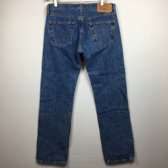 Levi's Other - LEVI'S original 501 straight leg button fly jeans